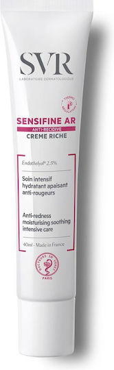 SVR Laboratoire Sensifine AR Rich Cream Face Cream For Sensitive Skin With Rosacea 40ml