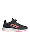 Duramo Duramo SL C Kids Sports Shoes Running with Hoop & Loop Closure Black