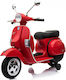 Παιδική Vespa Licensed Piaggio Vintage Ηλεκτροκίνητη 12 Volt Κόκκινη