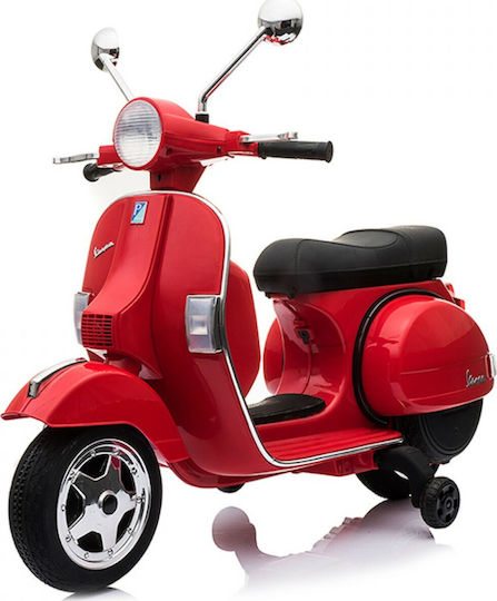 Παιδική Vespa Licensed Piaggio Vintage Ηλεκτροκίνητη 12 Volt Κόκκινη