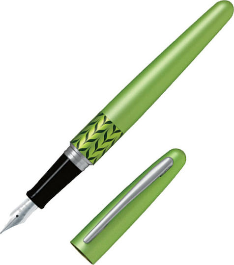 Pilot Πένα Γραφής Medium 1mm Πράσινη από Ατσάλι