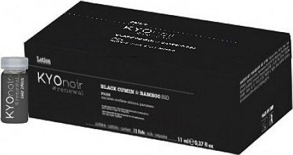 KYO Noir Αμπούλες Μαλλιών Αναδόμησης 12x11ml
