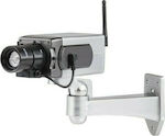 Dummy Surveillance Bullet Camera Gray