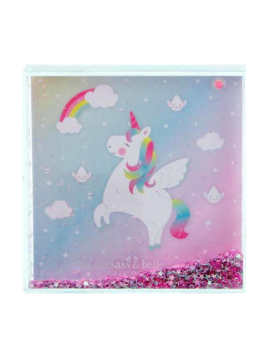 Sass & Belle Tischplatte Dekorativ Rainbow Einhorn Glitzer Sass & Belle Tischplatte Dekorativ Rainbow Einhorn Glitzer