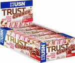 USN Trust Crunch Batoane cu 20gr Proteine și Aromă Cireșe de ciocolată 12x60gr