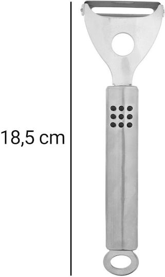 Alpina Appliances Αποφλοιωτής/Καθαριστής Φρούτων & Λαχανικών από Ανοξείδωτο Ατσάλι