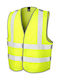 Result Hi-Viz Ανδρικό Γιλέκο Εργασίας με Ανακλαστικές Ταινίες Κίτρινο