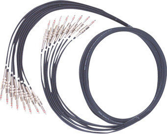 QuikLok Multi Quiklok 8x Cable 6.3mm male - 8x 6.3mm male 3m (JS8-3)