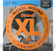 Daddario Set of Nickel Wound Strings for Electric Guitar XL Nickel Regular Light 7-String 10 - 59"