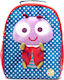 Oops Super Soft Ladybug School Bag Backpack Kindergarten Blue