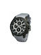 Anell Watch Battery with Gray Rubber Strap 1W96G-3