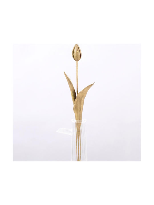 Supergreens Artificial Decorative Branch Tulip Gold 43cm 1pcs