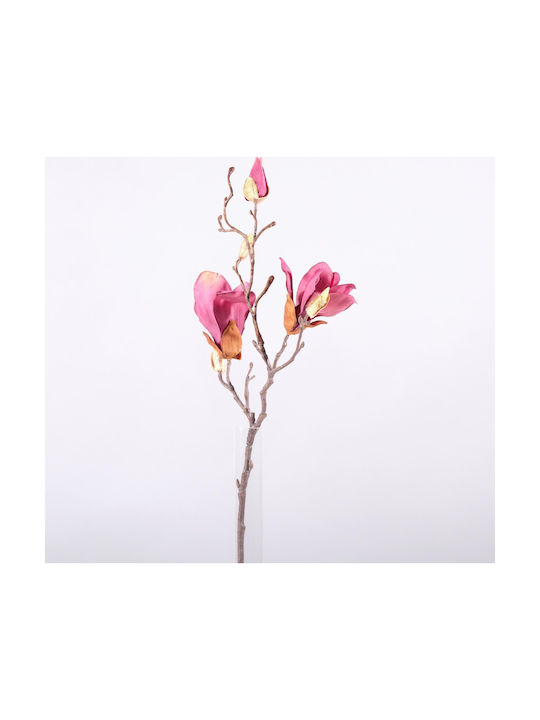 Supergreens Ramură Decorativă Artificială Magnolia Violet 50cm 1buc