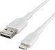 Belkin USB-A zu Lightning Kabel 12W Weiß 2m (CA...