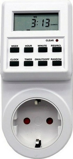 068423 Digital Timer Socket Weekly