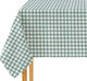 Sunshine 5467 Cotton & Polyester Tablecloth Aqua 140x180cm 172-3-5467-aqua