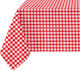 Sunshine 5467 Cotton & Polyester Tablecloth Red 140x220cm 172-4-5467-red