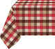 Sunshine 6997 Cotton & Polyester Tablecloth Red 140x220cm 172-4-6997-red