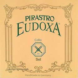 Pirastro Set of Gut Strings for Cello 4/4 / 1/2 Eudoxa 21 - 35"