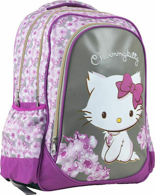 Gim Charmmy Kitty Kirschblüte Schulranzen Rucksack Kindergarten in Rosa Farbe 27Es