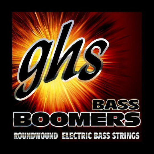 GHS Strings Bass Boomers 5-String Σετ Χορδών Nickel Plated Steel Μπάσου 40 - 120" Light