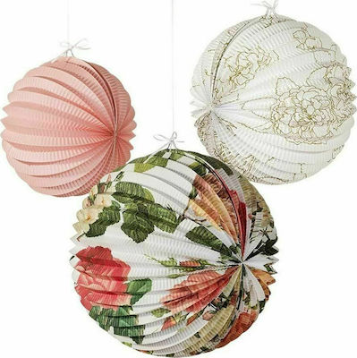 Paper decorative lanterns Flowers II