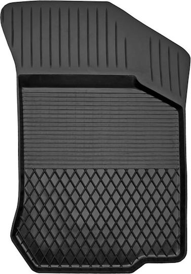 AMiO Front Car Mat for Skoda Octavia 1997>2004 Black