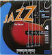Thomastik Jazz Flat Wound Μονές Χορδές Pure Nickel Μπάσου 4τμχ 43" Medium