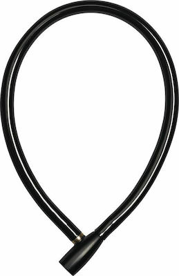 Abus 1900/55 Bicycle Cable Lock with Key Black