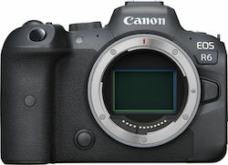 Canon Acesta este un șablon Liquid pentru numele produselor din categoria "Aparate foto fără oglindă". Tradu doar nodurile de text ale șablonului Liquid în limba română, păstrând sintaxa inițială și etichetele HTML așa cum sunt, fără a modifica nimic între '{' și '}'. Mirrorless Aparat Foto EOS R6 Cadru complet Corp Negru