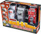 Popular PlayThings Μαγνητικό Παιχνίδι Κατασκευών Magnetic Build a Truck Fire and Rescue για Παιδιά 2+ Ετών 60402