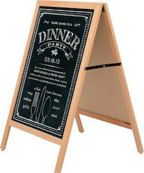 M&T Displays Boden-Kreidetafel 78x60cm