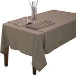 Palatex Vista Tabacco Τablecloth Brown 180x140cm