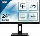 AOC 24P2Q IPS Monitor 23.8" FHD 1920x1080 with Response Time 4ms GTG