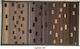 Chios Hellas Pyramis 60 Kitchen Anti-Slip Mat Brown 50x80cm