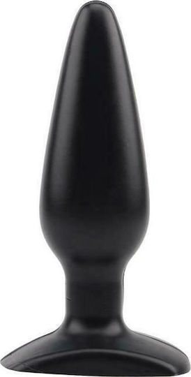 Chisa Novelties Rubicon Anal Plug Πρωκτική Σφήνα Medium Black 13.5cm