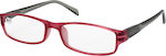 Eyelead E182 Lesebrille +2.50 in Rot Farbe E182 E 182