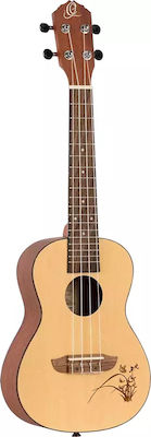 Ortega Bonfire Concert Ukulele Spruce