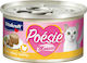 Vitakraft Poesie Mousse Nassfutter für Ältere Katzen in Dose mit Huhn 85gr