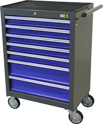 Toolbox4you Τροχήλατος Μεταλλικός Εργαλειοφόρος με 7 Συρτάρια Π68xΒ45.8xΥ85.6εκ.