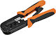 Tactix Ethernet Internet Cable Crimping Plier RJ12, RJ11, RJ45