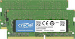 Crucial 32GB DDR4 RAM with 2 Modules (2x16GB) and 3200 Speed for Laptop