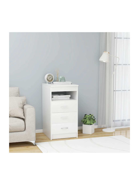 vidaXL Small Storage Furniture Wooden Drawer Ch...