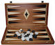 Manopoulos Mahogany Handmade Backgammon Wooden ...