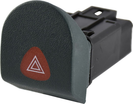 Mcar Warnblinkschalter Auto 8Pin für Renault Kangoo Schwarz