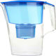 Aquaphor Time Κανάτα Σερβιρίσματος Πλαστική Blue με Φίλτρο 2500ml