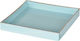 Artekko Mimosa Plastic Pătrat Tavă de Servire în Culoare Verde 22x22x3cm 42539-TURQ 1buc