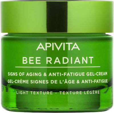 Apivita Bee Radiant White Peony & Patented Propolis Light Ενυδατική & Αντιγηραντική Κρέμα Προσώπου Ημέρας με Υαλουρονικό Οξύ 50ml