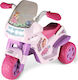 Kids Motorbike Inspired Flower Princess Electric 6 Volt Pink