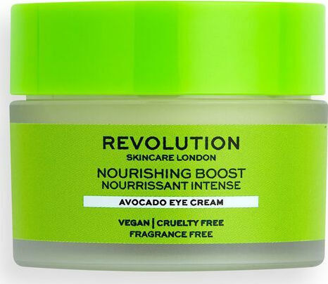 Revolution Beauty Nourishing Boost Avocado Κρέμα Ματιών για Ενυδάτωση & Λάμψη 15ml